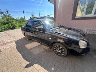 2010 Lada (ВАЗ) Priora I, чёрный, 170000 рублей, вид 2