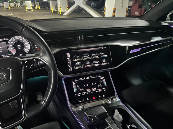 2018 Audi A6 55 TFSI V (C8), чёрный, 3650000 рублей - вид 5