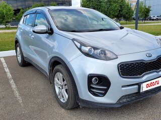 2017 Kia Sportage IV, серебристый, 1620000 рублей, вид 3
