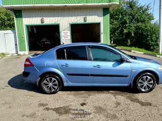 2004 Renault Megane II, голубой, 350000 рублей, вид 3