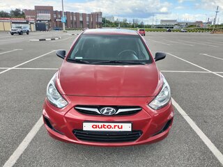 2011 Hyundai Solaris I, красный, 870000 рублей, вид 2
