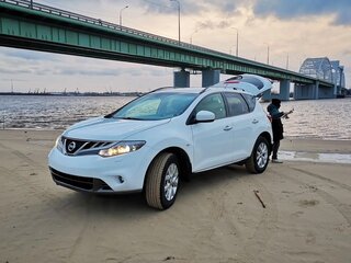 2013 Nissan Murano II (Z51) Рестайлинг 2, белый, 1239000 рублей, вид 2