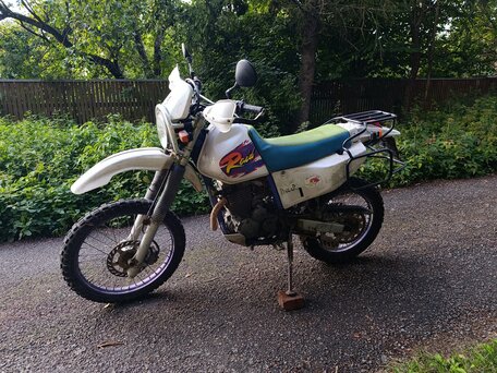 1994 Yamaha TT-R250, белый, 230000 рублей, вид 3