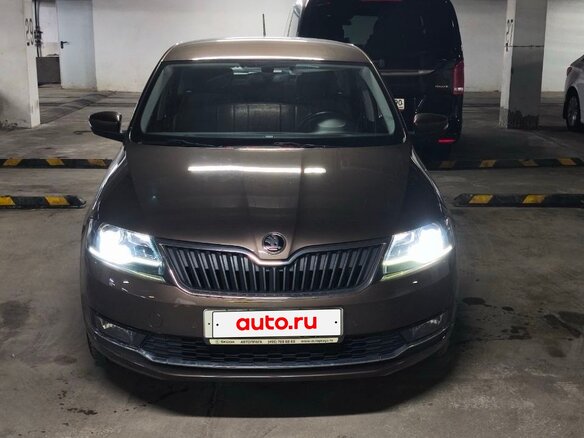 2019 Skoda Rapid I Рестайлинг, коричневый, 1340000 рублей