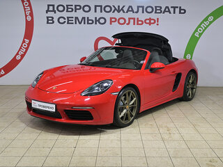 2018 Porsche Boxster IV 718 (982), красный, 6300000 рублей, вид 2
