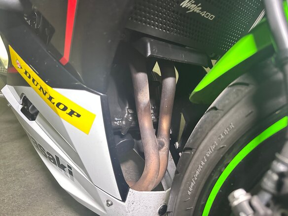 2021 Kawasaki Ninja 400, зелёный - вид 34