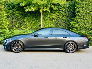 2022 Mercedes-Benz CLS AMG 53 AMG III (C257) Рестайлинг, серый, 9200000 рублей, вид 2