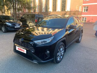 2021 Toyota RAV4 V (XA50), чёрный, 3600000 рублей, вид 1