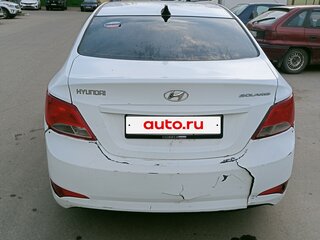 2015 Hyundai Solaris I Рестайлинг, белый, 400000 рублей, вид 5