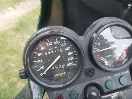 1995 Honda CB 500, зелёный, 270000 рублей, вид 5