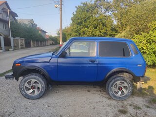 2009 Lada (ВАЗ) 2121 (4x4) I Рестайлинг, синий, 350000 рублей, вид 4