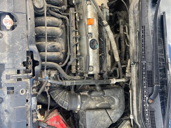2005 Honda Stream I Рестайлинг, серый, 650000 рублей - вид 12