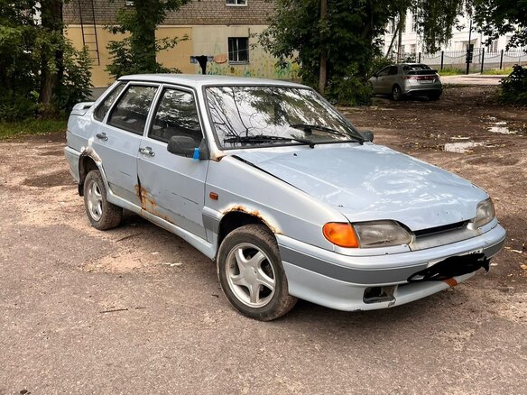 2005 Lada (ВАЗ) 2115, серебристый, 70000 рублей - вид 1