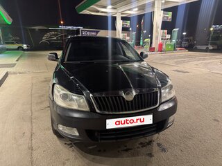 2010 Skoda Octavia DSG7 II (A5) Рестайлинг, чёрный, 450000 рублей, вид 1