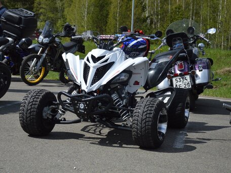 2021 Yamaha Raptor YFM700, чёрный, 1200000 рублей, вид 1