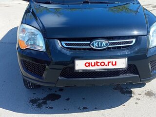 2009 Kia Sportage II Рестайлинг, чёрный, 700000 рублей, вид 1