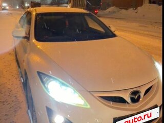 2011 Mazda 6 II (GH) Рестайлинг, белый, 899999 рублей, вид 2