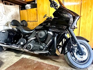 2010 Kawasaki VN1700 Vulcan, чёрный, 780000 рублей, вид 1