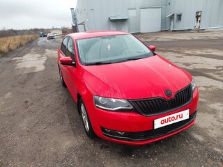 2019 Skoda Rapid I Рестайлинг, красный, 1200000 рублей, вид 3