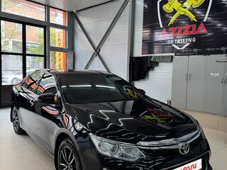 2012 Toyota Camry US Market VII (XV50), чёрный, 1475000 рублей, вид 2