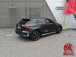 2023 Audi A3 Sportback 35 TFSI IV (8Y), зелёный, 1720000 рублей, вид 3