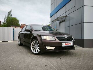 2014 Skoda Octavia III (A7), коричневый, 1295000 рублей, вид 1