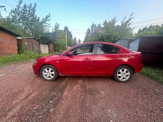 2006 Mazda 3 I (BK) Рестайлинг, красный, 340000 рублей, вид 4