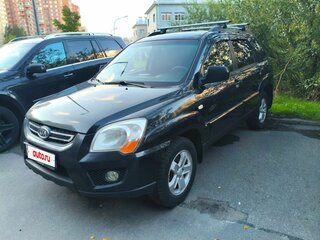 2010 Kia Sportage II Рестайлинг, чёрный, 700000 рублей, вид 1