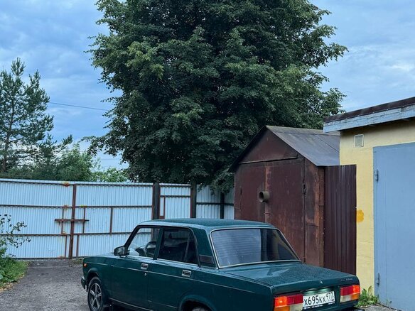 2006 Lada (ВАЗ) 2107, зелёный - вид 2