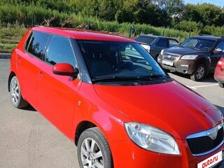 2009 Skoda Fabia II, красный, 400000 рублей, вид 3