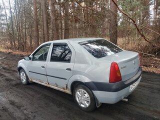 2006 Renault Logan I, серый, 160000 рублей, вид 4