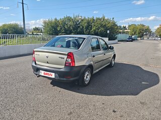 2013 Renault Logan I Рестайлинг, бежевый, 385000 рублей, вид 4