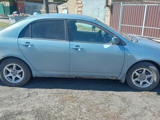 2003 Toyota Corolla IX (E120, E130), синий, 350000 рублей, вид 2