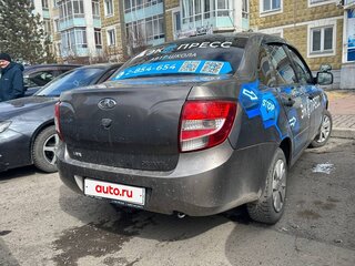 2013 Lada (ВАЗ) Granta I, коричневый, 450000 рублей, вид 4