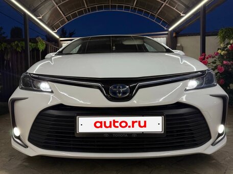2019 Toyota Corolla Sporty XII (E210), белый, 1800000 рублей, вид 4