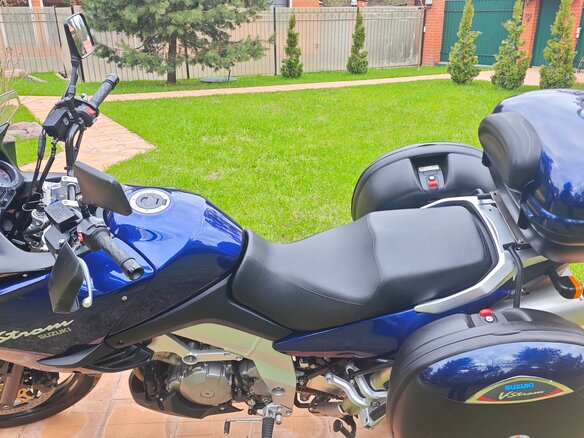 2002 Suzuki V-Strom 1000, синий, 499999 рублей - вид 7