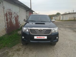 2013 Toyota Hilux VII Рестайлинг, чёрный, 2950000 рублей, вид 2