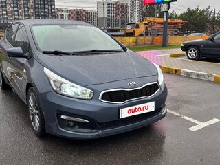 2018 Kia Ceed II Рестайлинг, синий, 1250000 рублей, вид 2