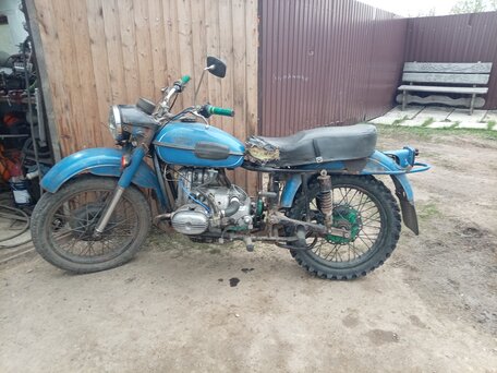 1980 Урал M-66, синий, 30000 рублей, вид 4