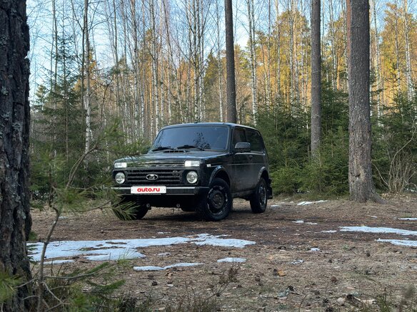 2024 Lada (ВАЗ) Niva Legend I, чёрный - вид 2