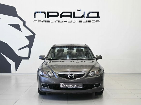 2006 Mazda 6 I (GG) Рестайлинг, серебристый - вид 1