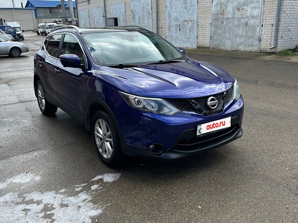 2014 Nissan Qashqai II, синий - вид 1