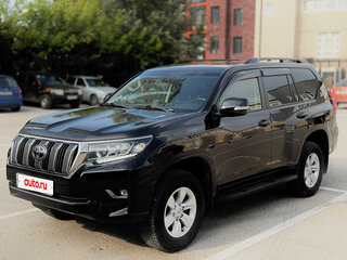 2022 Toyota Land Cruiser Prado 150 Series Рестайлинг 3, чёрный, 7500000 рублей, вид 2