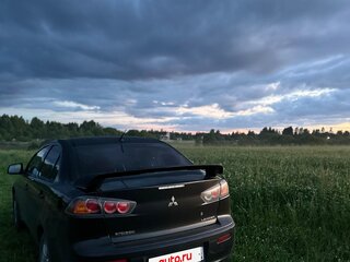 2010 Mitsubishi Lancer X, чёрный, 650000 рублей, вид 3