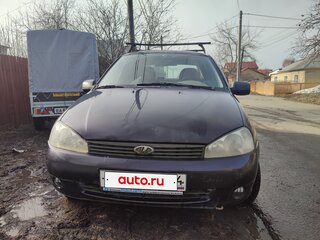 2007 Lada (ВАЗ) Kalina I, синий, 170000 рублей, вид 1