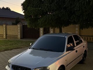 2006 Hyundai Accent ТагАЗ II, серебристый, 340000 рублей, вид 2