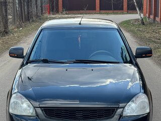 2011 Lada (ВАЗ) Priora I, чёрный, 350000 рублей, вид 1