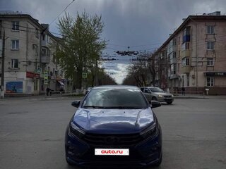 2025 Lada (ВАЗ) Vesta I Рестайлинг (NG), синий, 1500000 рублей, вид 2