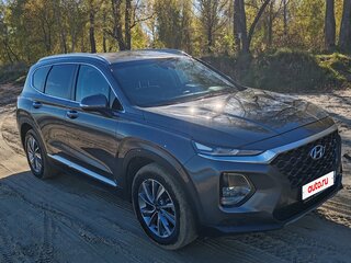 2020 Hyundai Santa Fe IV, серый, 3290000 рублей, вид 5