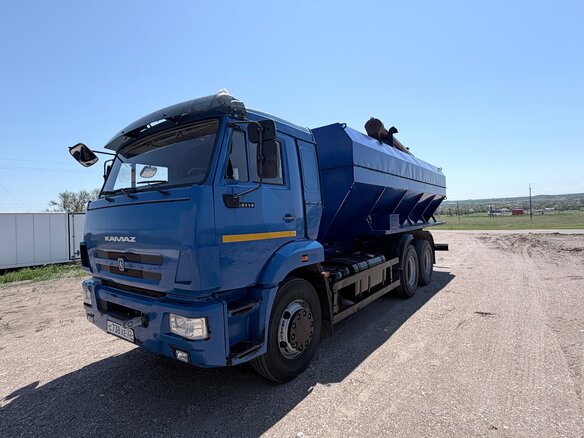 2018 КамАЗ 65115, синий, 2990000 рублей